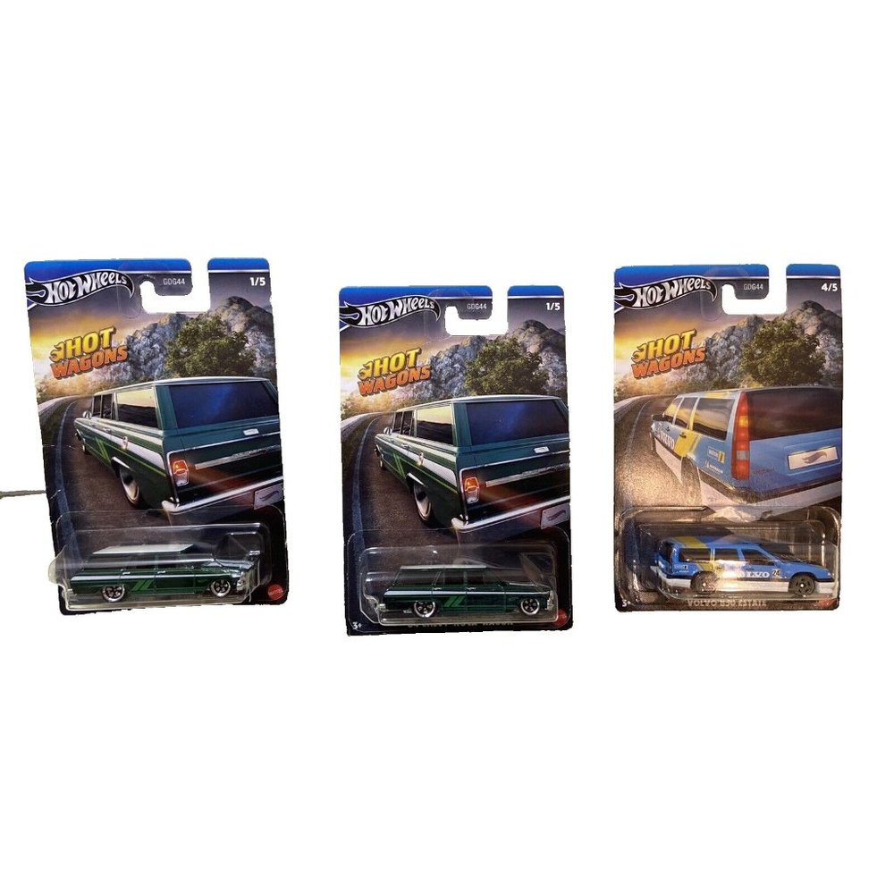 Hot Wheels 2024 - Hot Wagons - Custom ‘66 GTO Wagon #1/5 and #4/5